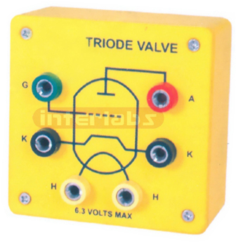 TRIODE VALVE ON BASE